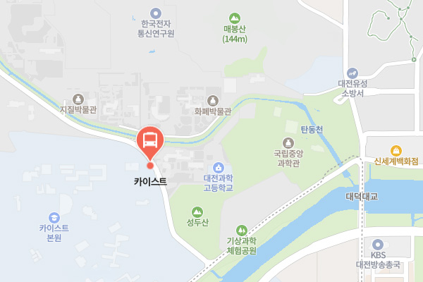 카이스트 동문 정류장 위치